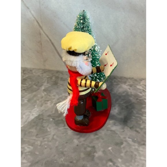 Vintage Kurt Adler Hersheys Christmas Caroler Collector Christmas Figurine 4.5" - Picture 3 of 6